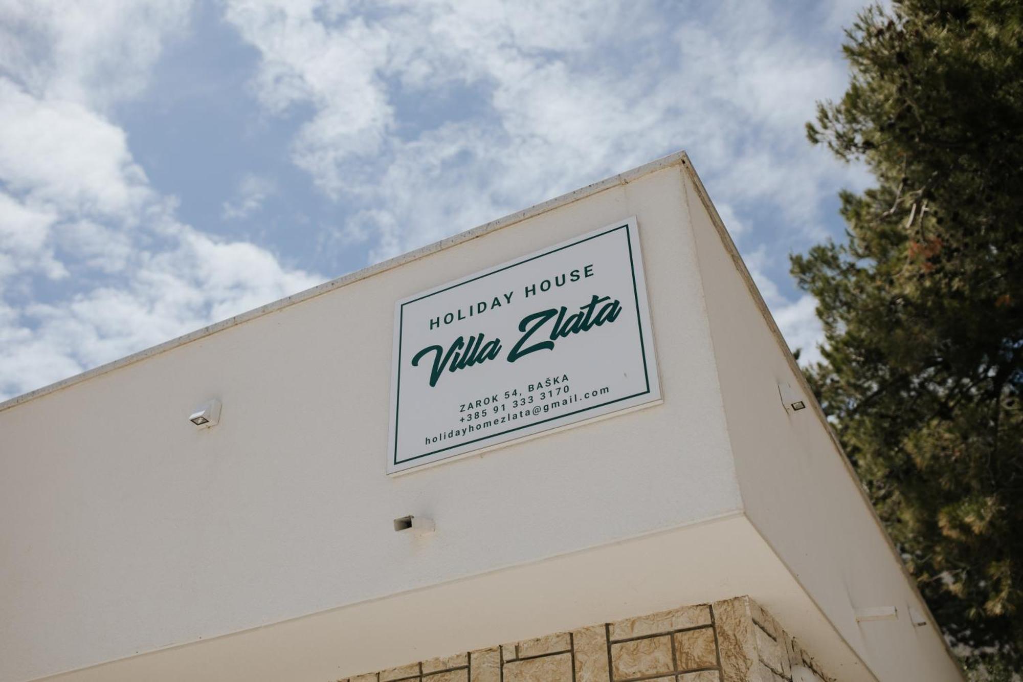 Villa Zlata - Holiday House Baška Extérieur photo